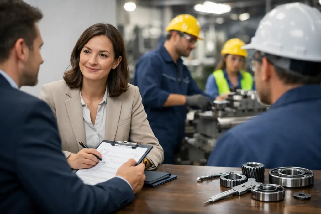 Servicio de reclutamiento para manufactura